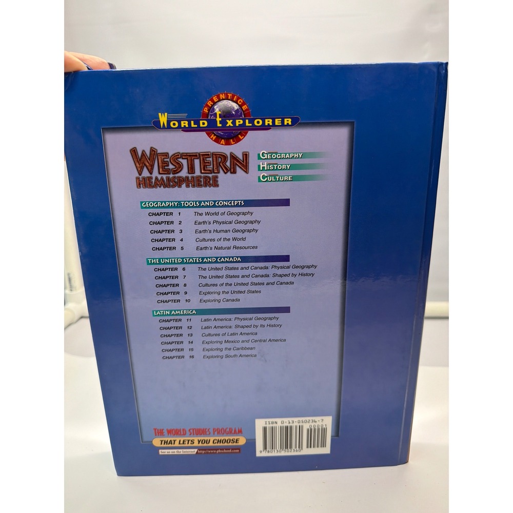 Prentice Hall World Explorer Western Hemisphere Teacher Edition Like New - Picture 6 of 6
